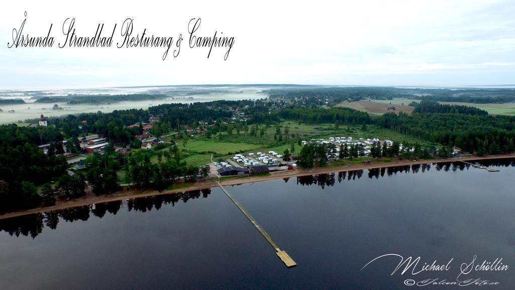 Arsunda Strandbad Sjoesunda Vandrarhem Esterno foto