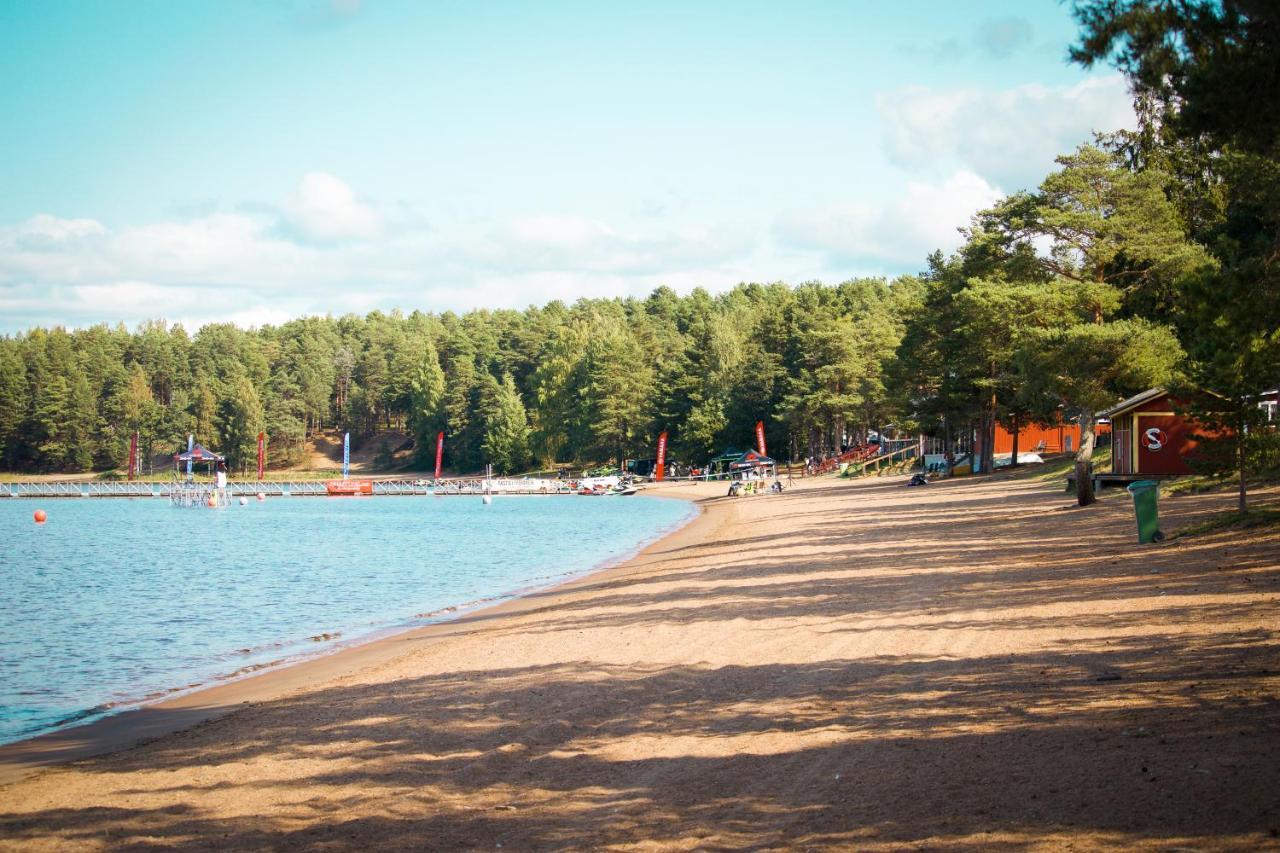 Arsunda Strandbad Sjoesunda Vandrarhem Esterno foto